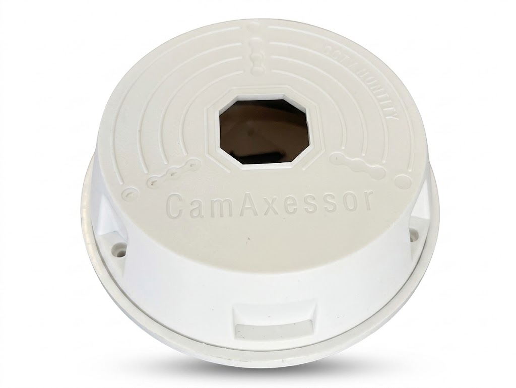CAX-0501/PP : Boîte ronde étanche blanche (110/140mm).